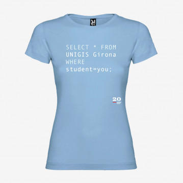 Camiseta SQL Mujer