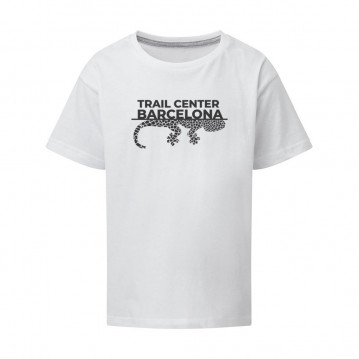 Camiseta Junior blanca Trail Center Barcelona