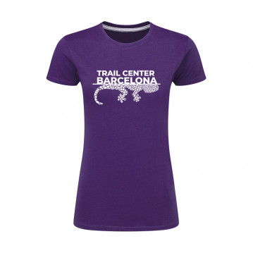 Camiseta Mujer Lila Trail Center Barcelona