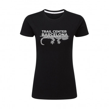 Camiseta Mujer Negra Trail Center Barcelona