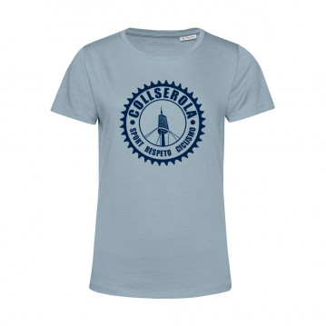 Camiseta Orgánica Mujer Azul CSRC
