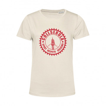 Camiseta Orgánica Mujer Off White CSRC